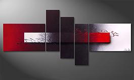 'Opposites Attract' 180x80cm quadro moderno